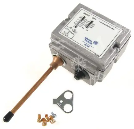 presostat Johnson Controls, vysokotlaký, P77AAW-9855, 3,0 - 42,0 , diference 4,0 - 12,0 , auto, pájecí 6 mm